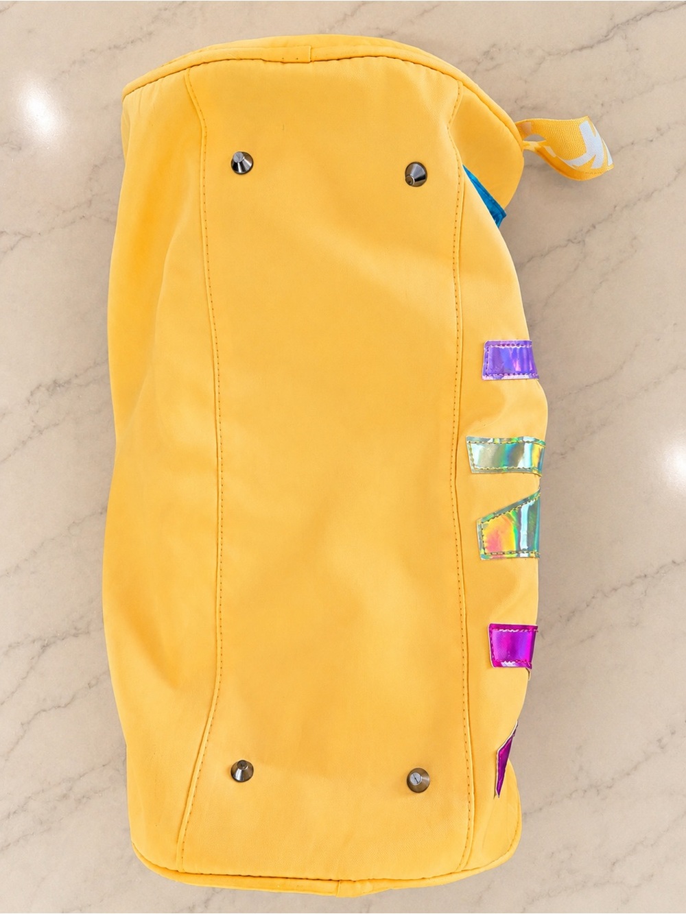 Victoria’s Secret PINK Yellow Duffle Bag - Picture 4 of 5